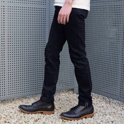 OD+PBJ 20th Anniversary 16oz. Deep Indigo Selvedge Jeans (Relaxed Tapered) - Okayama Denim Jeans - Selvedge