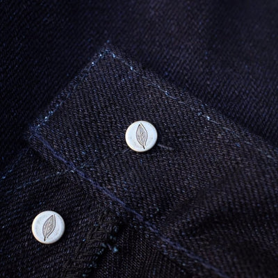 OD+PBJ 20th Anniversary 16oz. Deep Indigo Selvedge Jeans (Relaxed Tapered) - Okayama Denim Jeans - Selvedge