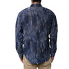 Pure Blue Japan Indigo Jacquard Boro Western Shirt