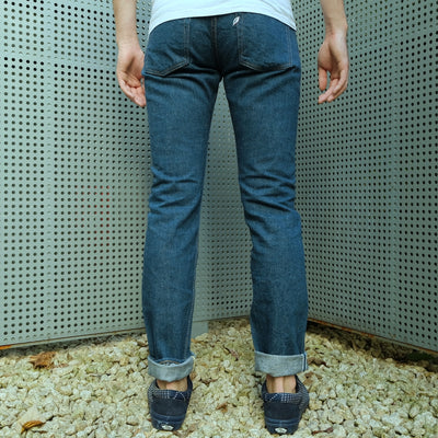 Pure Blue Japan 12oz-GRE-013 "Greencast Indigo" (Slim Tapered)