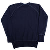 Pure Blue Japan Indigo Dyed "Raised" Crewneck Sweatshirt - Okayama Denim Sweatshirt - Selvedge