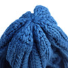 Pure Blue Japan Light Indigo Dyed Knit Beanie (3 Gauge Version) - Okayama Denim Accessories - Selvedge