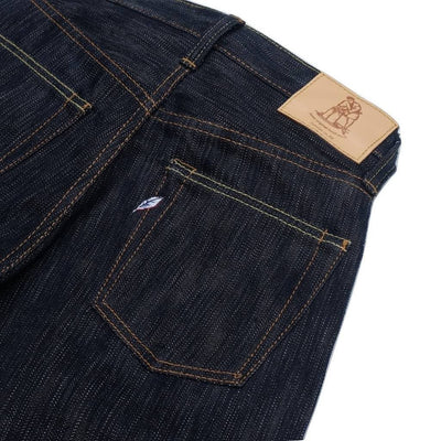 Pure Blue Japan AI-013 17.5oz. "Aizome" (Slim Tapered) - Okayama Denim Jeans - Selvedge