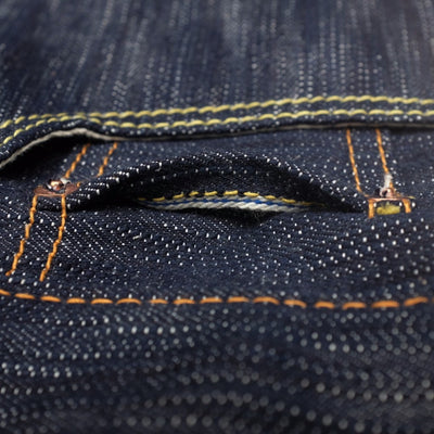 Pure Blue Japan AI-013 17.5oz. "Aizome" (Slim Tapered) - Okayama Denim Jeans - Selvedge