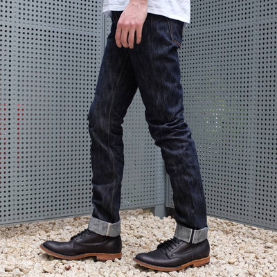 Pure Blue Japan AI-013 17.5oz. "Aizome" (Slim Tapered) - Okayama Denim Jeans - Selvedge