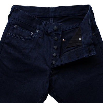 Pure Blue Japan AI-019-WID 17.5oz. Double Natural Indigo Selvedge Jeans (Relax Tapered)