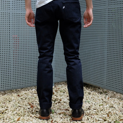 Pure Blue Japan AI-019-WID 17.5oz. Double Natural Indigo Selvedge Jeans (Relax Tapered)