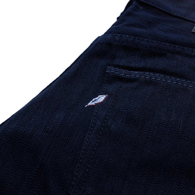 Pure Blue Japan AI-019-WID 17.5oz. Double Natural Indigo Selvedge Jeans (Relax Tapered)