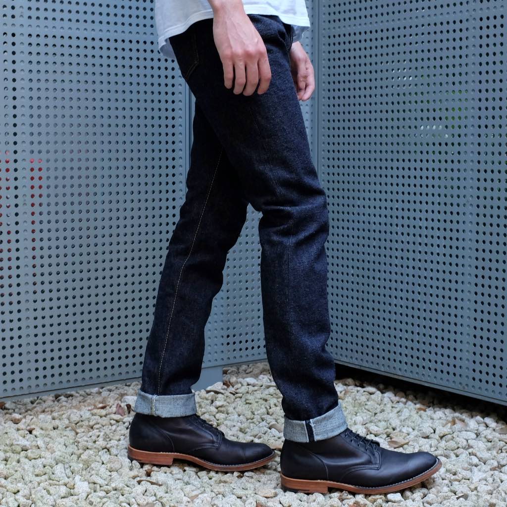 Pure Blue Japan NP-019 Nep Selvedge Jeans (Relaxed Tapered) - Okayama Denim