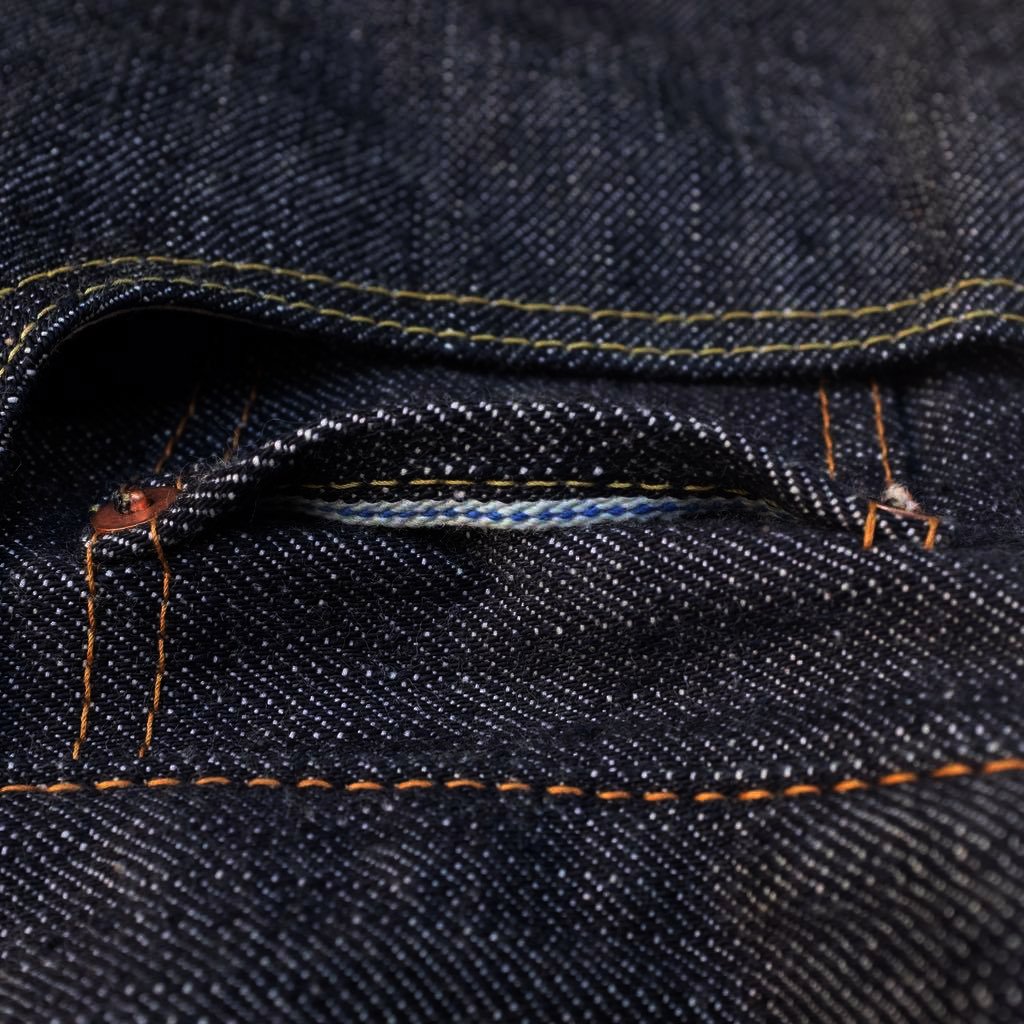 Pure Blue Japan PBE-019 (Relaxed Tapered) - Okayama Denim Jeans - Selvedge