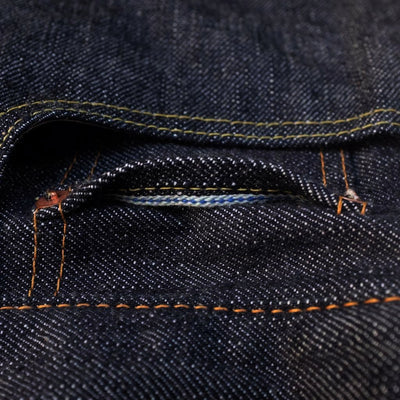 Pure Blue Japan PBE-019 (Relaxed Tapered) - Okayama Denim Jeans - Selvedge