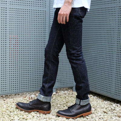 Pure Blue Japan SLB-019 (Relaxed Tapered) - Okayama Denim Jeans - Selvedge