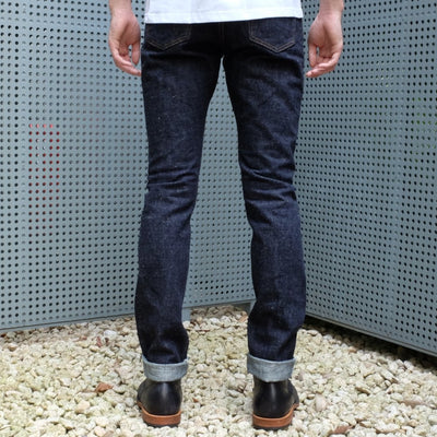 Pure Blue Japan SLB-019 (Relaxed Tapered) - Okayama Denim Jeans - Selvedge