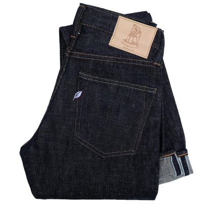 Pure Blue Japan SLB-019 (Relaxed Tapered) - Okayama Denim Jeans - Selvedge