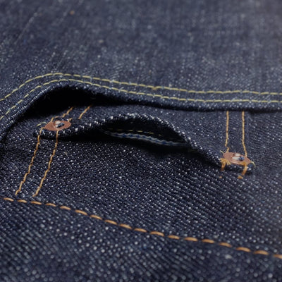 Pure Blue Japan SLB-019 (Relaxed Tapered) - Okayama Denim Jeans - Selvedge