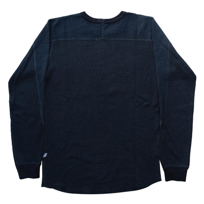 Pure Blue Japan Indigo Honeycomb Thermal L/S Tee