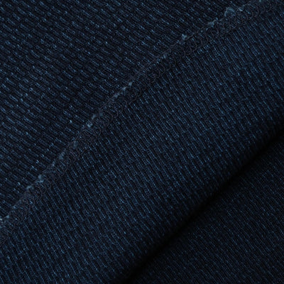 Pure Blue Japan Indigo Honeycomb Thermal L/S Tee