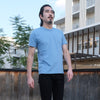 Pure Blue Japan Pale Indigo Jersey Crewneck Tee