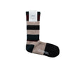 Rasox Jacquard Multi-Border Wool Crew Socks