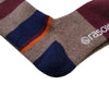 Rasox Jacquard Multi-Border Wool Crew Socks