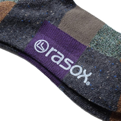 Rasox Patchwork Crew Socks