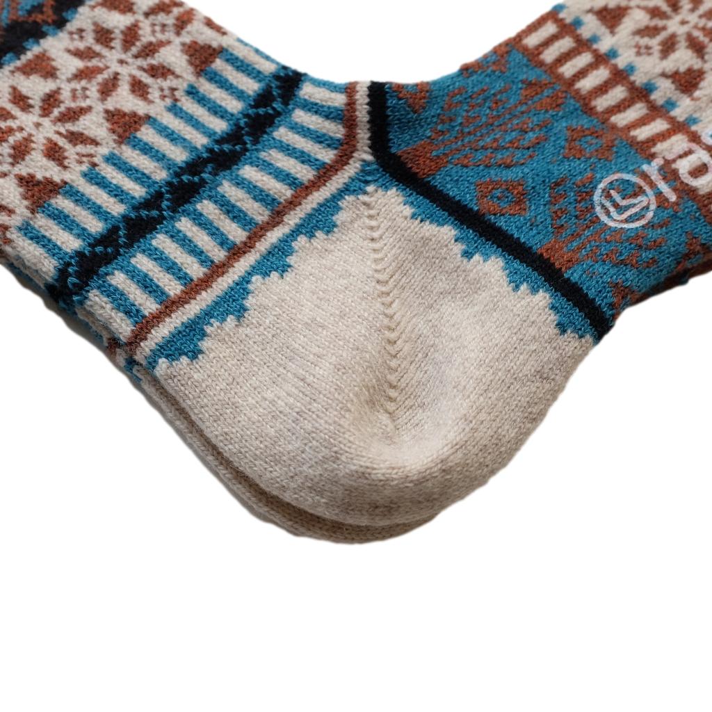 Rasox Snow Jacquard Crew Socks