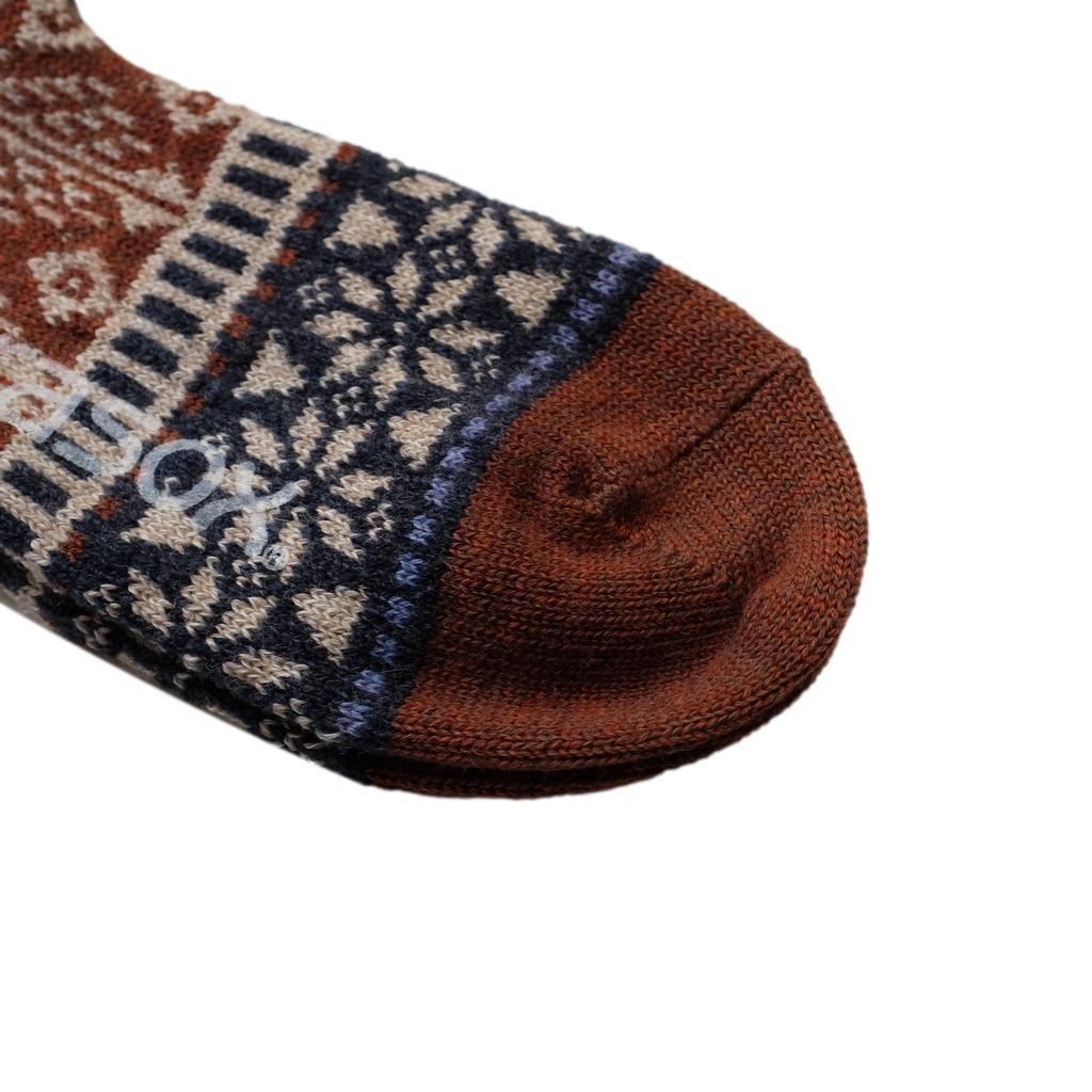 Rasox Snow Jacquard Crew Socks
