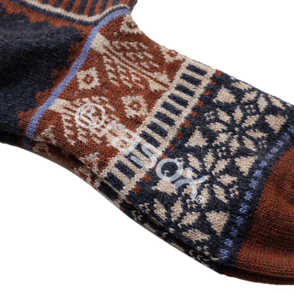 Rasox Snow Jacquard Crew Socks