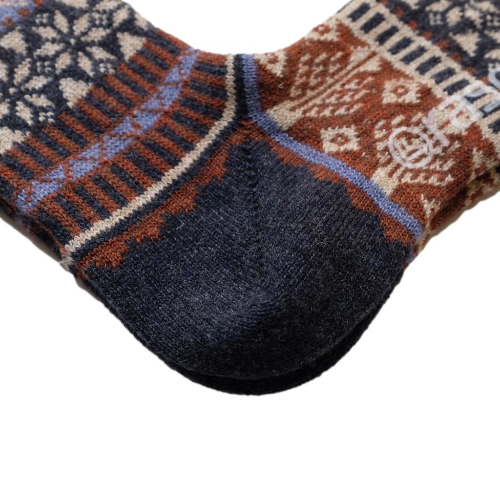 Rasox Snow Jacquard Crew Socks