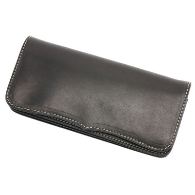 Redmoon Midline Long Wallet (Black) - Okayama Denim Accessories - Selvedge