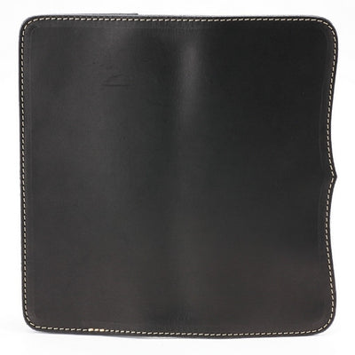 Redmoon Midline Long Wallet (Black) - Okayama Denim Accessories - Selvedge