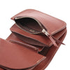 Redmoon Midline Short Wallet (Brown) - Okayama Denim Accessories - Selvedge
