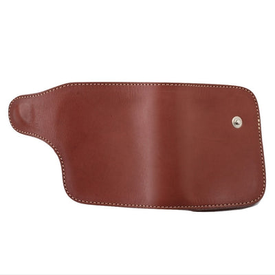 Redmoon Midline Short Wallet (Brown) - Okayama Denim Accessories - Selvedge