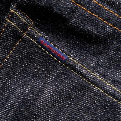 Samurai Jeans S511XX19OZ-II 19oz. Selvedge Denim Jeans (Slim Tapered)