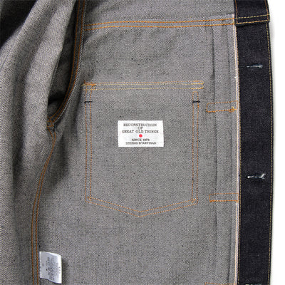 [Pre-Order] Studio D'Artisan SD-412 15oz. Type II Selvedge Jacket