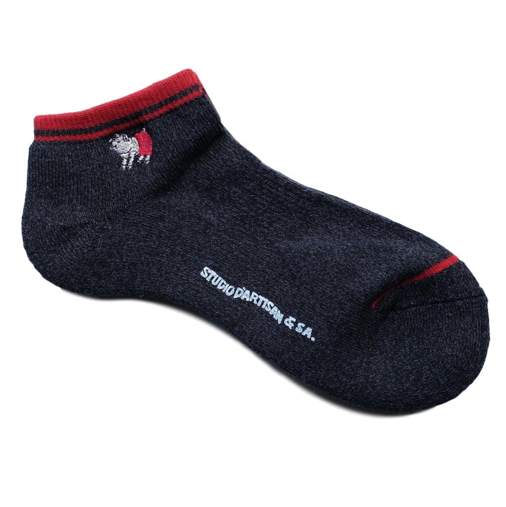 Studio D'Artisan Heather Ankle Socks (Black)