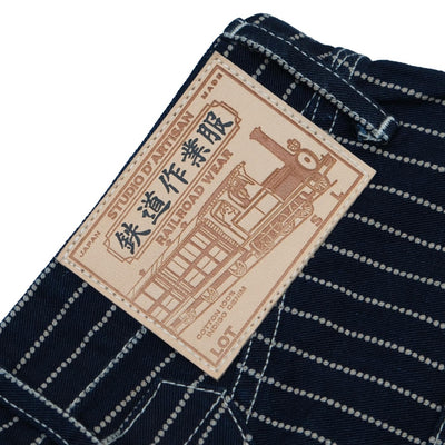 Studio D'Artisan "Railroad" Indigo Wabash Selvedge Pants (Regular Straight)