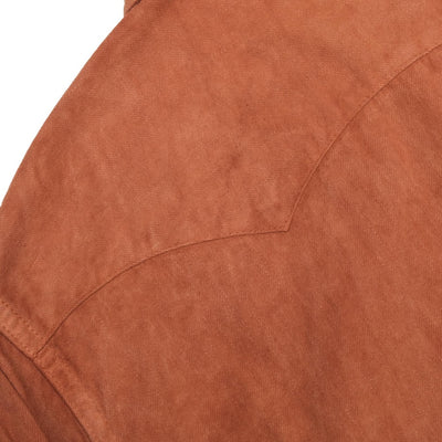 Studio D'Artisan "Amami Dorozome" Western Shirt (Brown)
