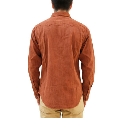 Studio D'Artisan "Amami Dorozome" Western Shirt (Brown)