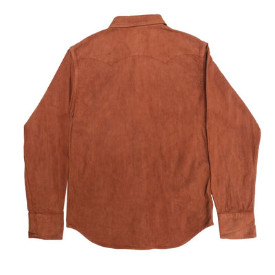 Studio D'Artisan "Amami Dorozome" Western Shirt (Brown)