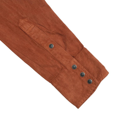 Studio D'Artisan "Amami Dorozome" Western Shirt (Brown)