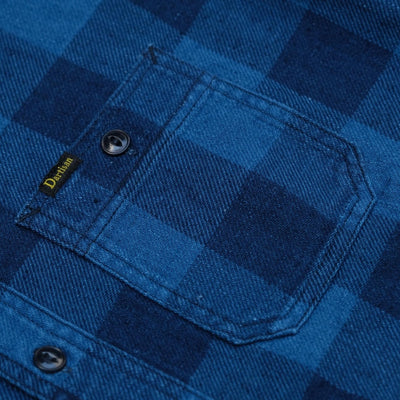 Studio D'Artisan Indigo Dyed S/S Check Shirt