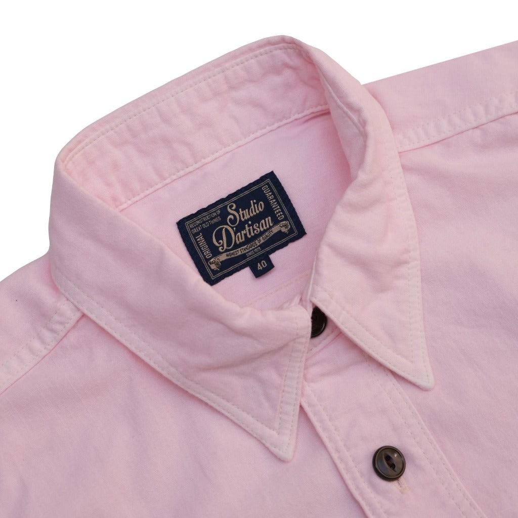 Studio D'Artisan Sakura Dyed S/S Chambray Shirt