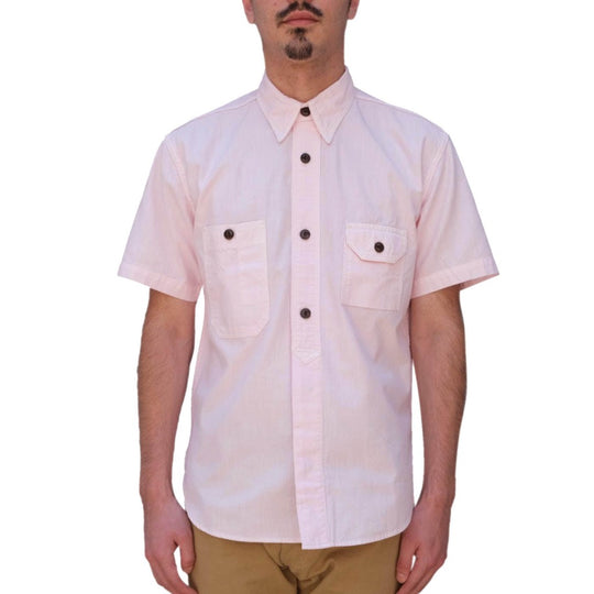 Studio D'Artisan Sakura Dyed S/S Chambray Shirt