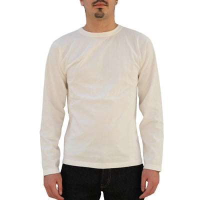 Studio D'Artisan 8088 L/S Loopwheel Tee (White)