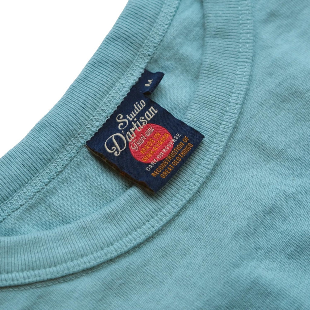 [Pre-Order] Studio D'Artisan 9913 Loopwheel Tee (Emerald)