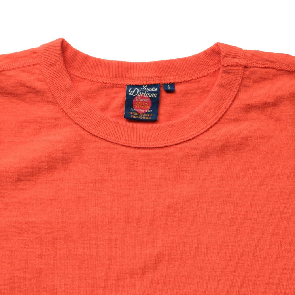Studio D'Artisan 9913 Loopwheel Tee (Orange)
