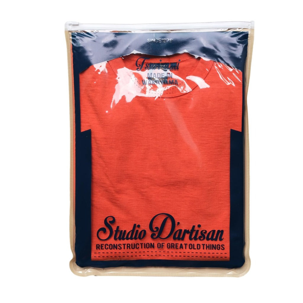 Studio D'Artisan 9913 Loopwheel Tee (Orange)