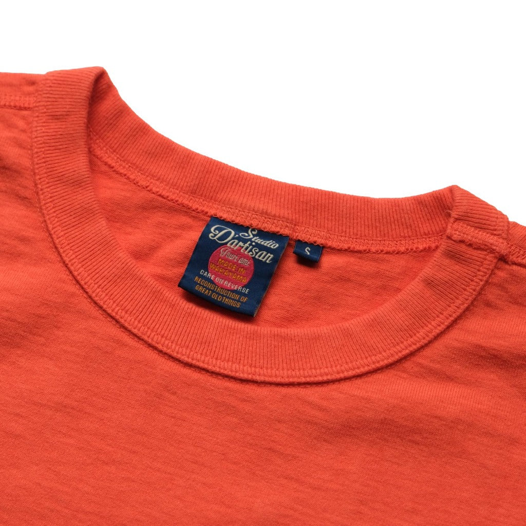 Studio D'Artisan 9913 Loopwheel Tee (Orange)