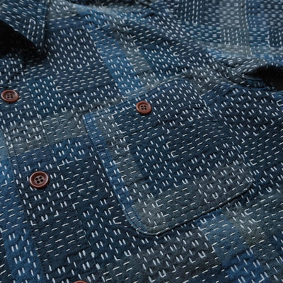 Studio D'Artisan "Noragi Sashiko" S/S Work Shirt